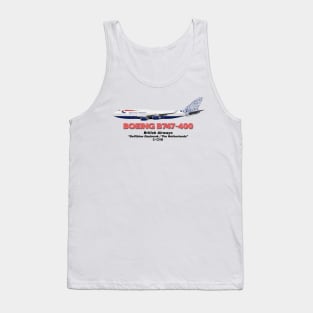 Boeing B747-400 - British Airways "Delftblue Daybreak / The Netherlands" Tank Top